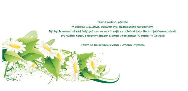 Pozvánka 110