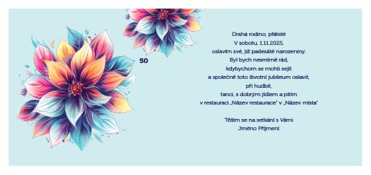 Pozvánka 50
