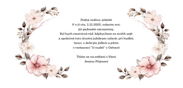 Pozvánka 75