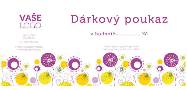 Dárkový poukaz 19